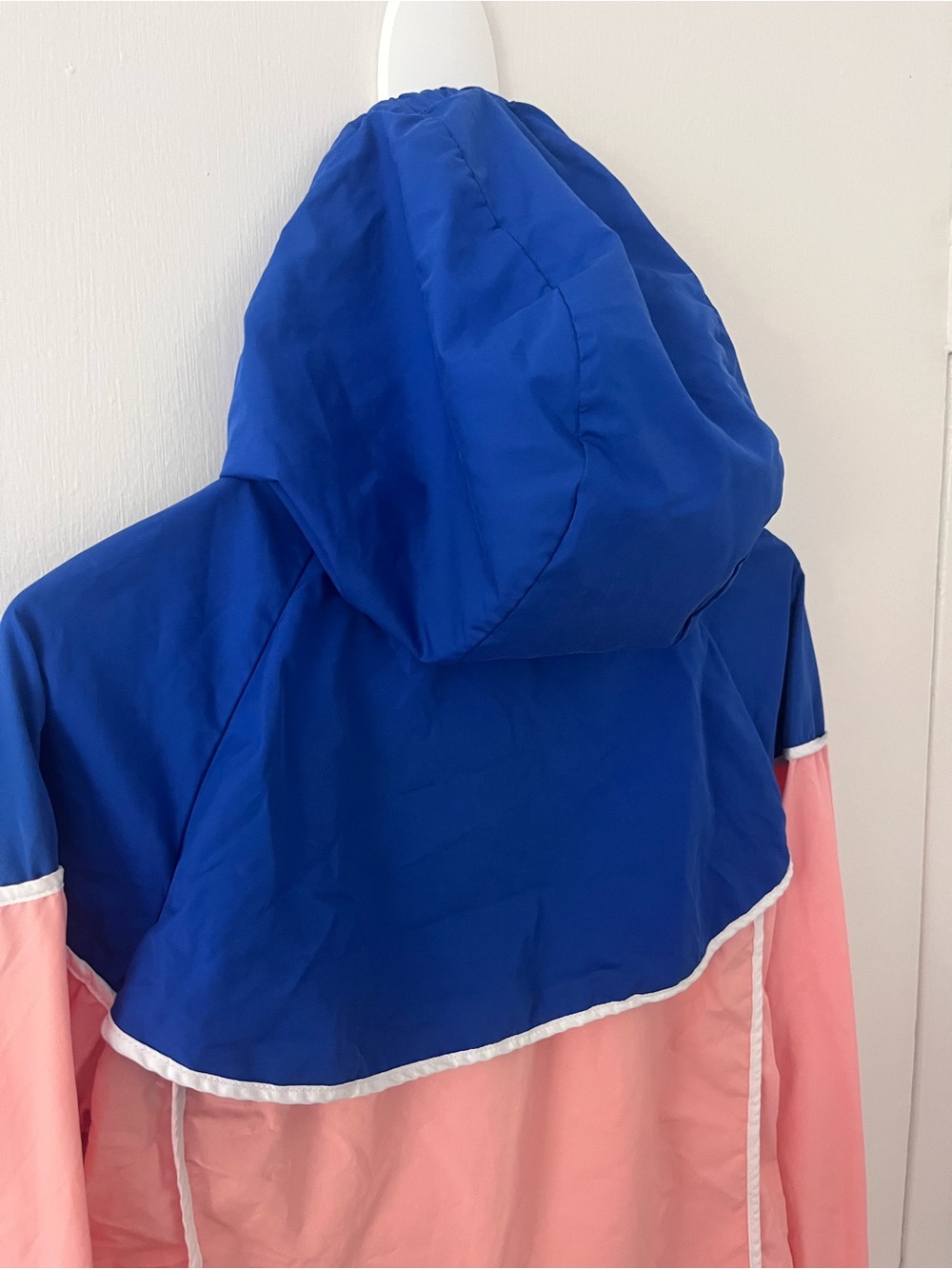 Nike Sportswear Women’s Windrunner Jacket Hoodie Bleached Coral Small 883495-697 - Picture 10 of 14